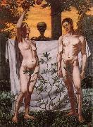 Hans Thoma Adam and Eve China oil painting reproduction